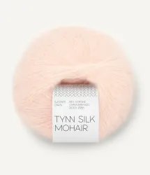 mohairgarn tunt fluffgarn