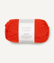 sandnes garn double sunday that orange feeling 3819
