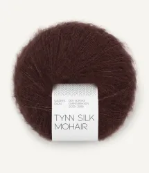 mohairgarn tunt fluffgarn