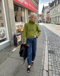 stickbeskrivning petite knit amy sweater