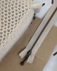 blixtlås dragkedja petite knit dagmar sweater
