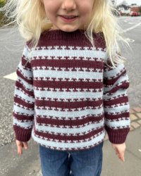 petite knit key sweater junior