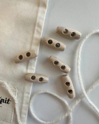 petitknit duffelknappar till dagmar jacket junior