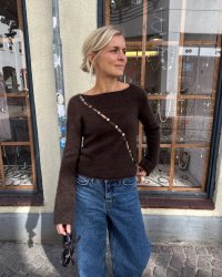 petiteknit valerie blouse tynn silk mohair