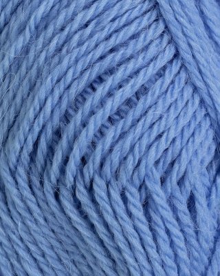 Zoom bild av rauma tumi himmelsblå alpacka ull