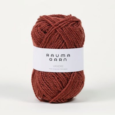 Zoom bild av sockgarn ullgarn vandre rauma