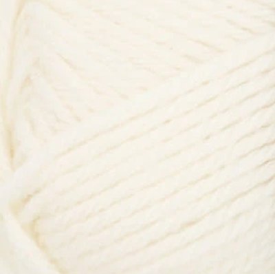 Zoom bild av sandnes garn peer gynt vit