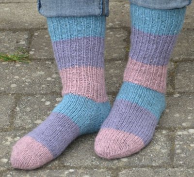 mönster raggsockor ullcentrum stickning