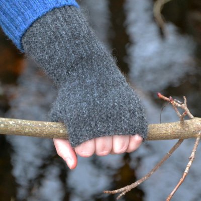 Zoom bild av Stickbeskrivning halvvante smart ullcentrum