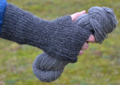 Zoom bild av Stickbeskrivning halvvante smart ullcentrum