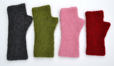 Zoom bild av Stickbeskrivning halvvante smart ullcentrum