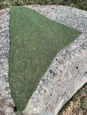 Zoom bild av mönster alpacka silk rauma garn stickning