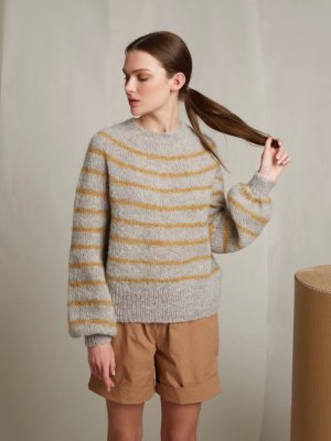 mönsterhäfte rauma garn alpacka lin stickning