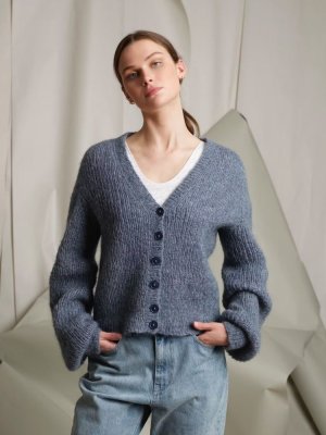 mönsterhäfte rauma garn alpacka lin stickning