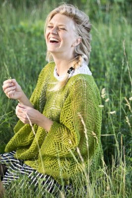 mönster tröja akka ullcentrum