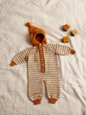 Zoom bild av mönster dress baby barn rauma babygarn