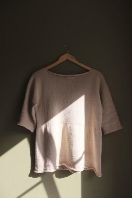 Zoom bild av rauma mönster petunia tunika tröja 341-8