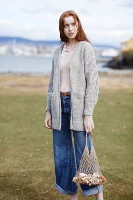 mönsterhäfte rauma garn alpacka lin stickning