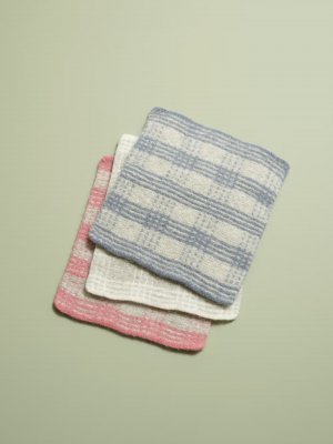 Zoom bild av Mönster sittunderlag rauma vams garn