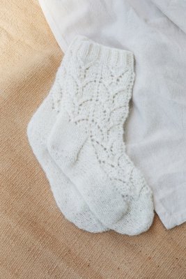 Zoom bild av Mönster rauma vandre sockar