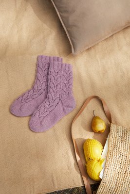 Zoom bild av Mönster rauma vandre sockar