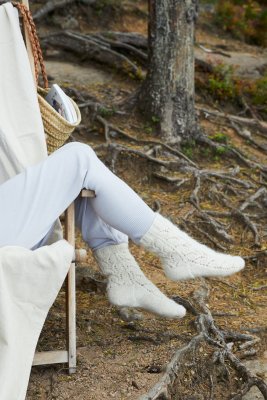 Zoom bild av Mönster rauma vandre sockar