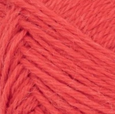 Zoom bild av sandnes garn alpakka poppy röd