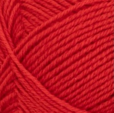 Zoom bild av sandnes garn sunday scarlet red