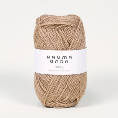 Zoom bild av finullgarn rauma sand