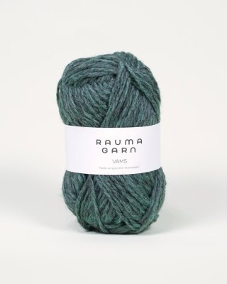 Zoom bild av norskt ullgarn rauma vams