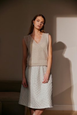 mönsterhäfte rauma garn alpacka lin stickning