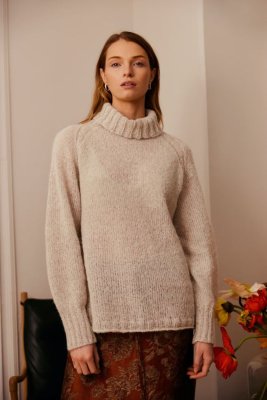 mönsterhäfte rauma garn alpacka lin stickning