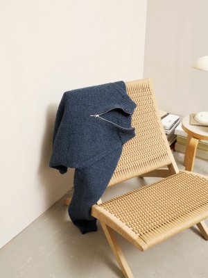 Zoom bild av mönster tröja herr rauma vams garn