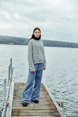 Zoom bild av Mönster tröja rauma vams garn