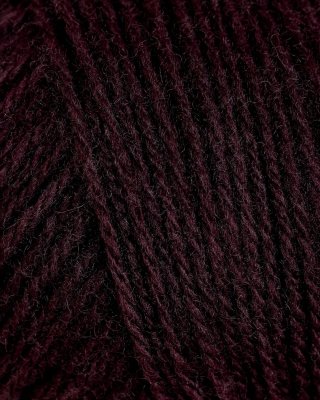 Zoom bild av lun merino mørk burgunder rauma 42