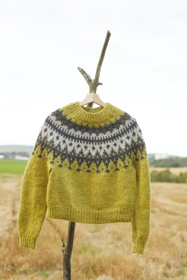 mönster tröja vams rauma ullgarn stickning