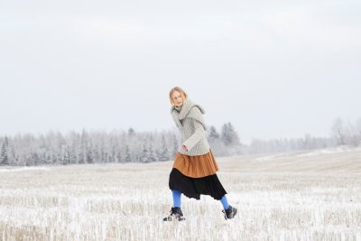 Zoom bild av Mönster rauma fivel 425-1 florens flätstickad tröja