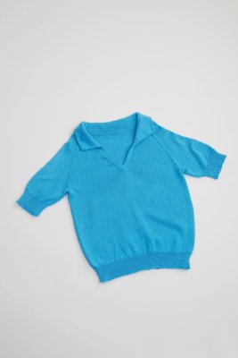 Zoom bild av rauma mönster pandora bomullsgarn viola