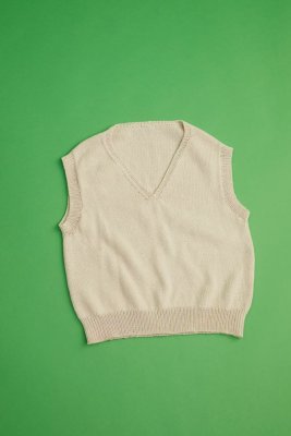 Zoom bild av mönster top bomull rauma pandora