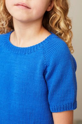 Zoom bild av mönster rauma karla tee 438-8