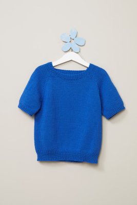 Zoom bild av mönster rauma karla tee 438-8