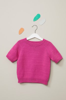 Zoom bild av mönster rauma karla tee 438-8