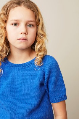 Zoom bild av mönster rauma karla tee 438-8