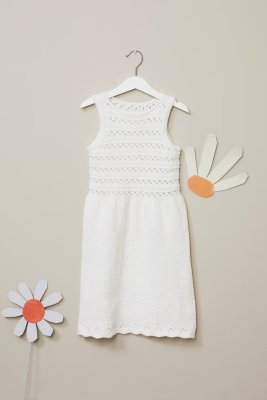 Zoom bild av mönster rauma petunia klänning 438-1