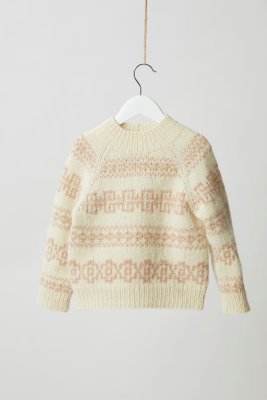 Zoom bild av Mönster rauma fivel barn vårtröja