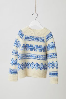 Zoom bild av Mönster rauma fivel barn vårtröja