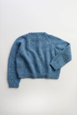 Zoom bild av stickbeskrivningar heia hösttröja alpakka lin