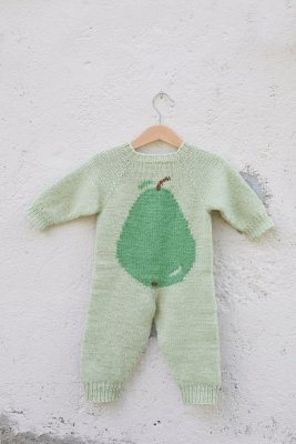 Zoom bild av stickbeskrivning rauma paeredress til barn