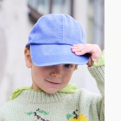 Zoom bild av fruktig intarsia rauma barn stickmönster