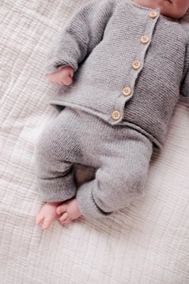 Zoom bild av lun heddyjakke lun merino rauma